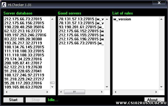 HLChecker 1.01 - Программы CS 1.6 - Все Для Cs 1.6 - Файлы.